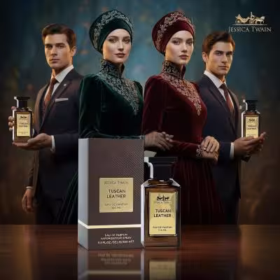 عطر زنانه مردانه تام فورد توسکان لدر جسیکا توین فرانسه - ارسال رایگان - اسانس فرانسوی