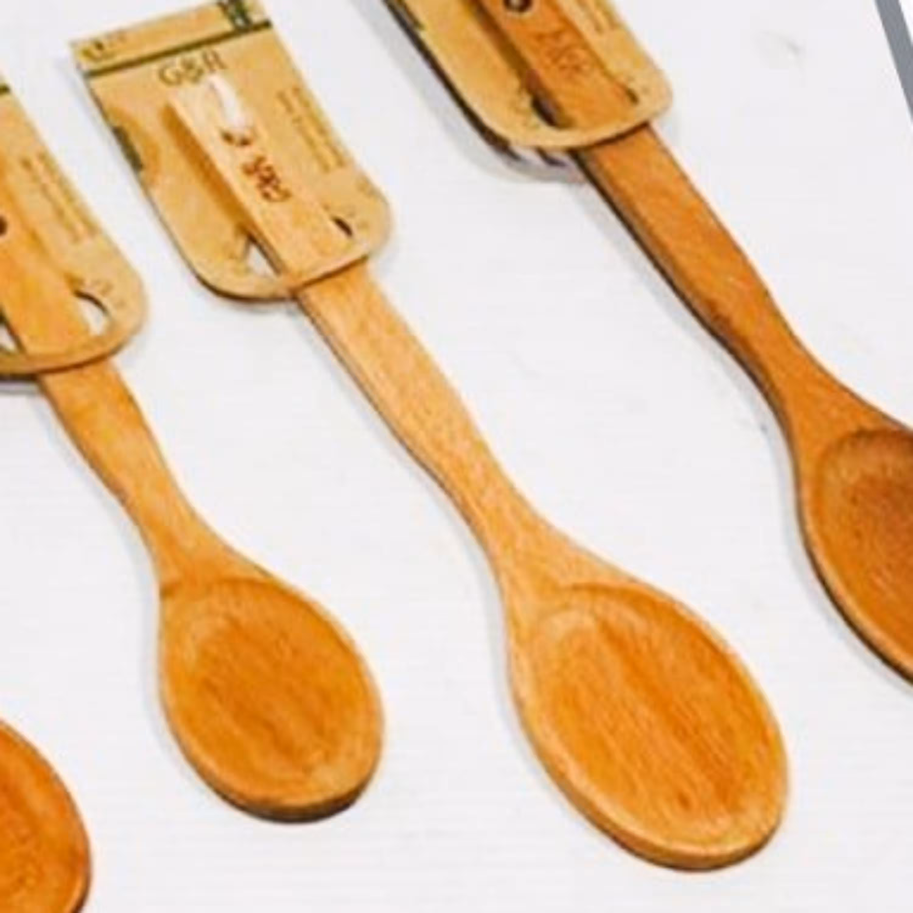 قاشق چوبی gr بزرگ غذا