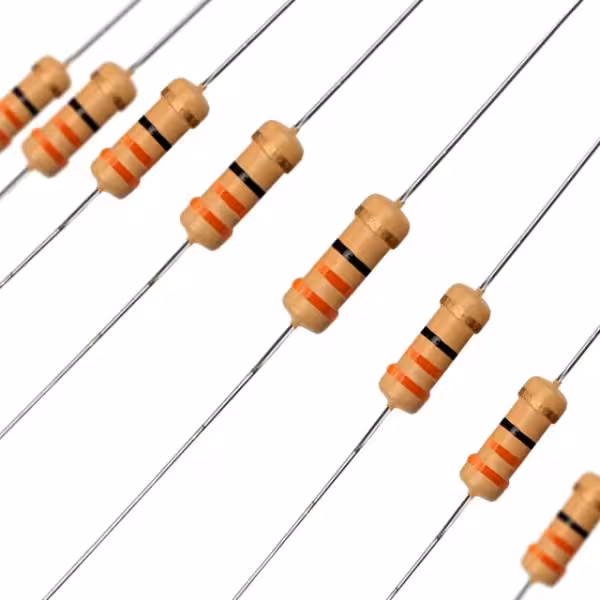 مقاومت 1/2 وات 33 اهم