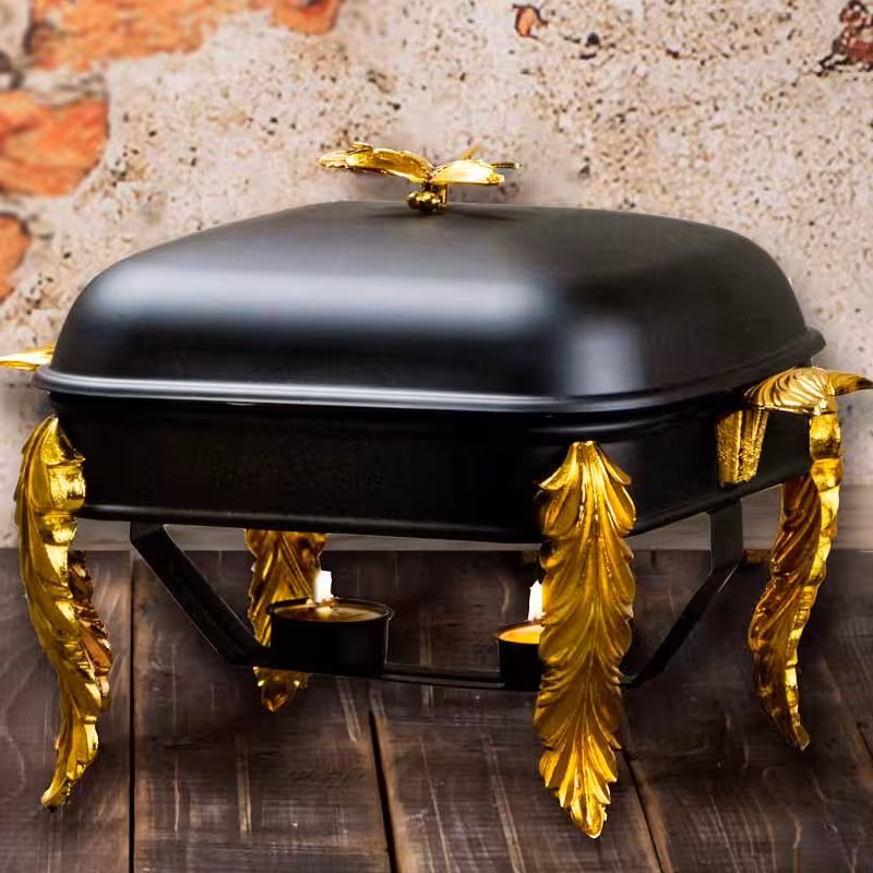 سوفله خوری مشکی طلایی سالی نو کد 7011M