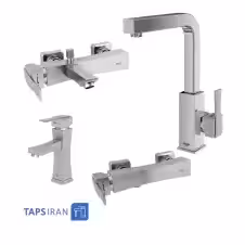 قیمت ، عکس ، مشخصات و سفارش آنلاین ست شیرآلات شودرمدل ایمپرو کروم مات