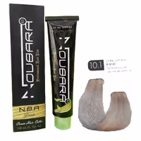 رنگ مو نوباراکس سری N B A شماره 10.1 حجم 120 میلی لیتر رنگ بلوند خاکستری فوق العاده روشن