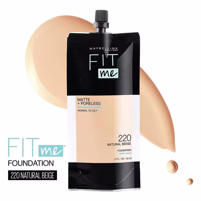 کرم پودر میبلین مدل Maybelline Fit Me شماره 220