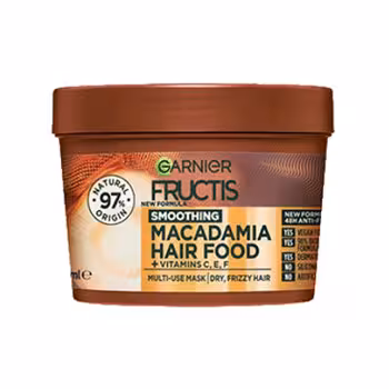 ماسک مو ماکادامیا فرانسوی گارنیر فروکتیس Garnier Fructis Macadamia Hair Food حجم 400 میل