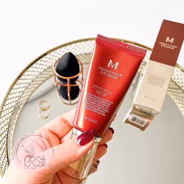 BB کرم پرفروش (کاور بالا و سبک) برند میشا