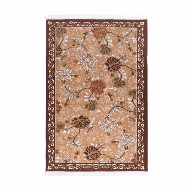 گلیم ماشینی دنیای فرش طرح افشان