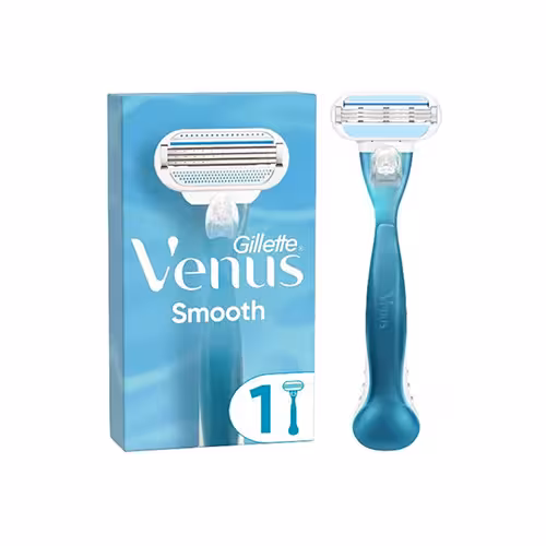 تیغ اصلاح زنانه 3 لبه اسموت ونوس برند ژیلت