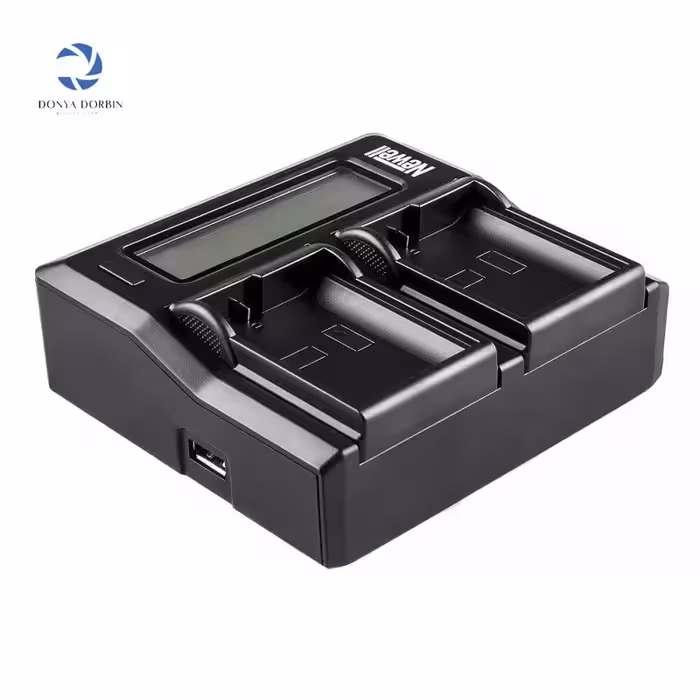 شارژر دو کاناله Newell DC-LCD برای باتری های LP-E6