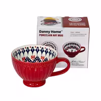 فنجان لاته خوری قرمز دنی هوم کد 22