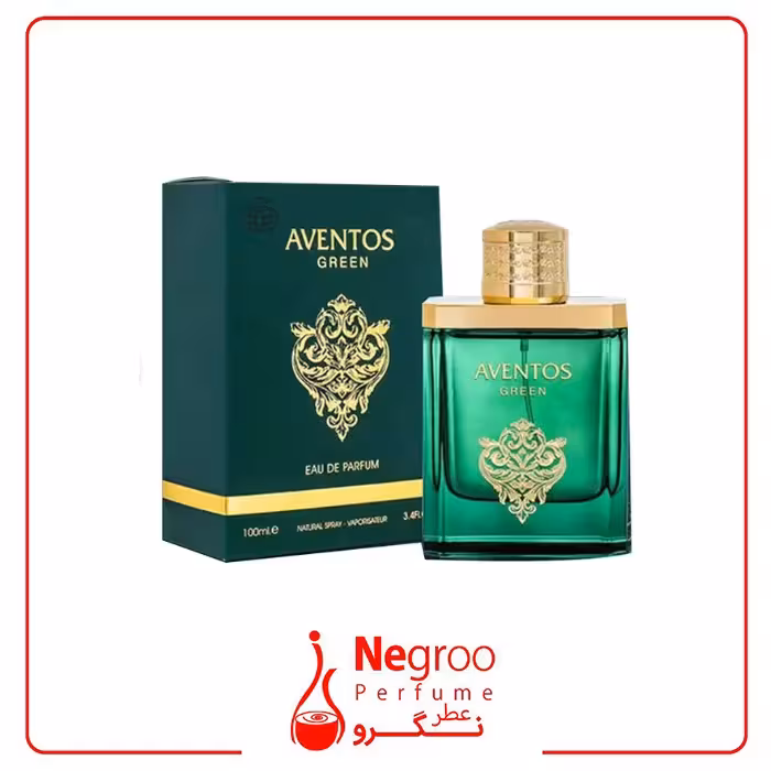 ادکلن مردانه فراگرنس ورد اونتوس گرین رایحه کرید گرین ایریش