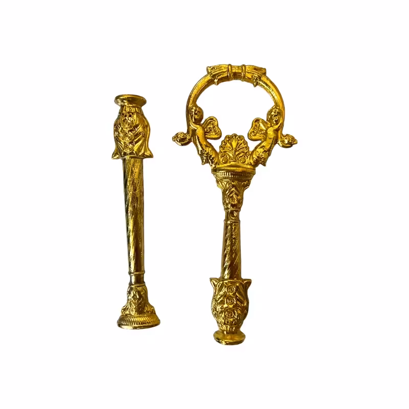 هولدر دو طبقه طلایی مدل سلطنتی