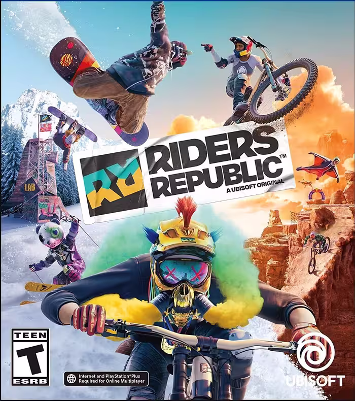 اکانت قانونی بازی riders republic پلی استیشن 4 و 5