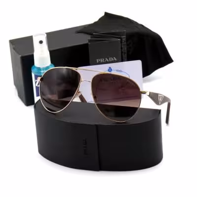 عینک آفتابی خلبانی پرادا ترند PRADA فول پک SPR53Q