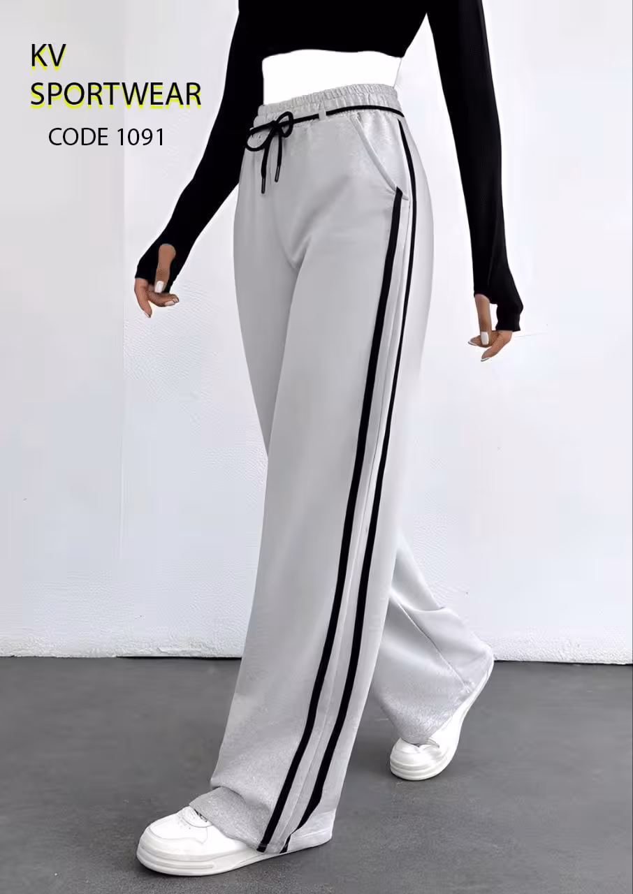 شلوار بگ اسپرت ورزشی زنانه کد 0051