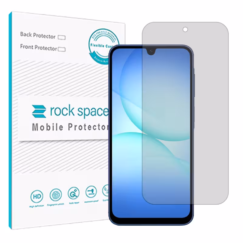 گلس سامسونگ Galaxy A17 مدل نانو هیدروژل شفاف برند راک اسپیس کد S