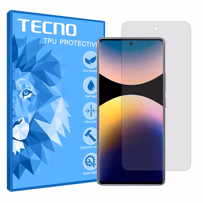 محافظ صفحه نمایش شفاف تکنو مدل Resistant مناسب برای گوشی موبایل شیائومی Redmi Note 14 Pro 4G