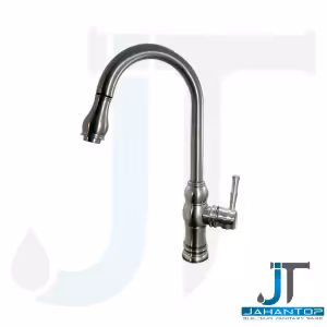 شیر ظرفشویی شاوری کروم مات پرنس آریانا