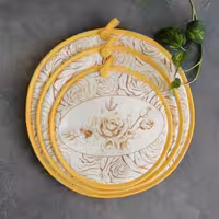 ست 3تایی دمکنی مخمل سوزان- طرح 21