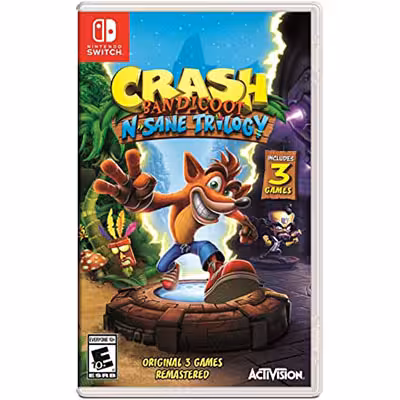Crash Bandicoot N.Sane Trilogy nintendo switch