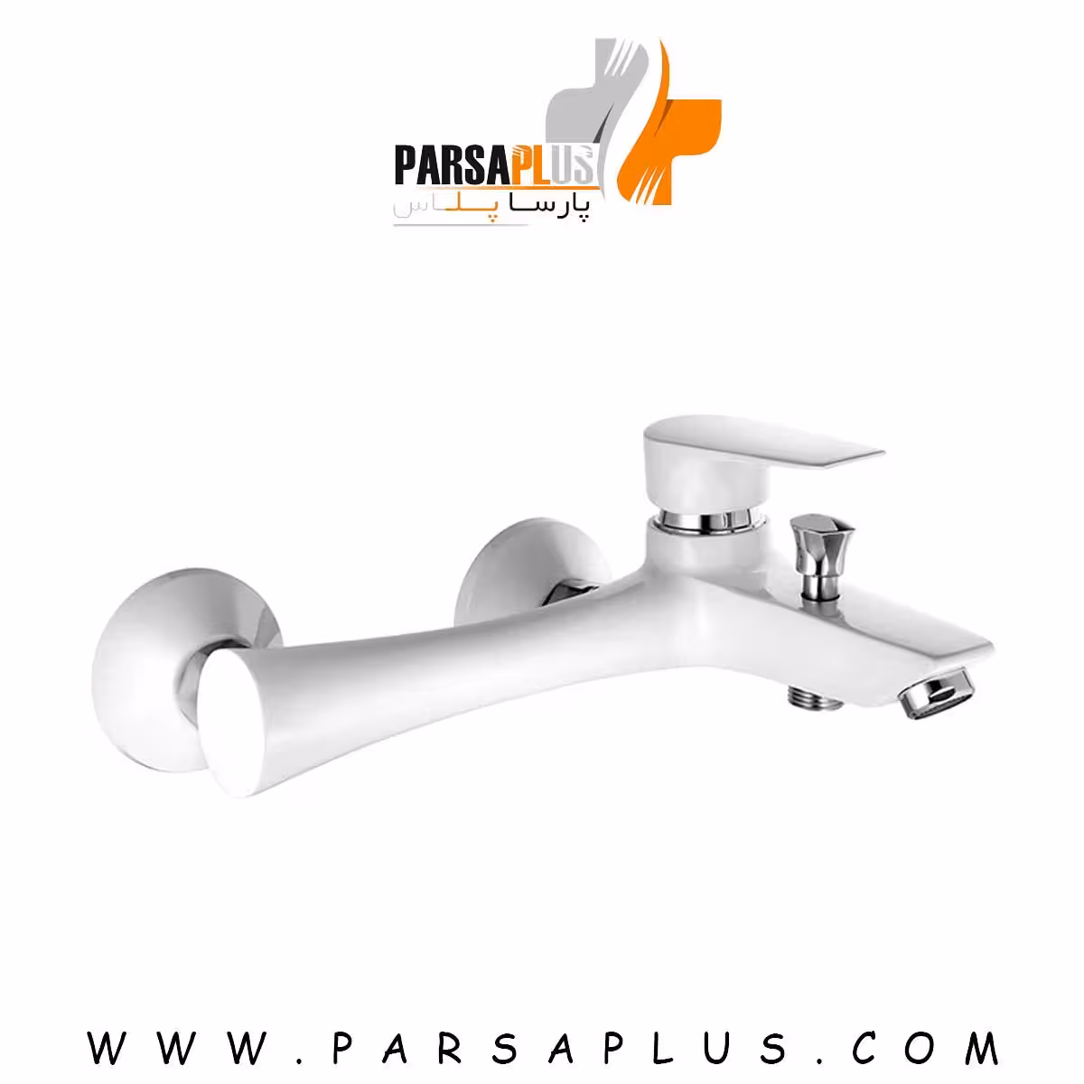 شیر حمام البرز روز مدل کارن سفید