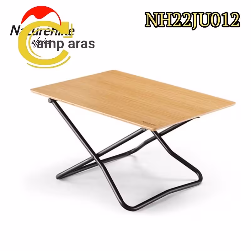 میز بامبو تاشو نیچرهایک مدل NH22JU012 - کمپ آراس