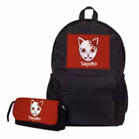 کوله پشتی طرح انیمه شیطان کش Demon Slayer