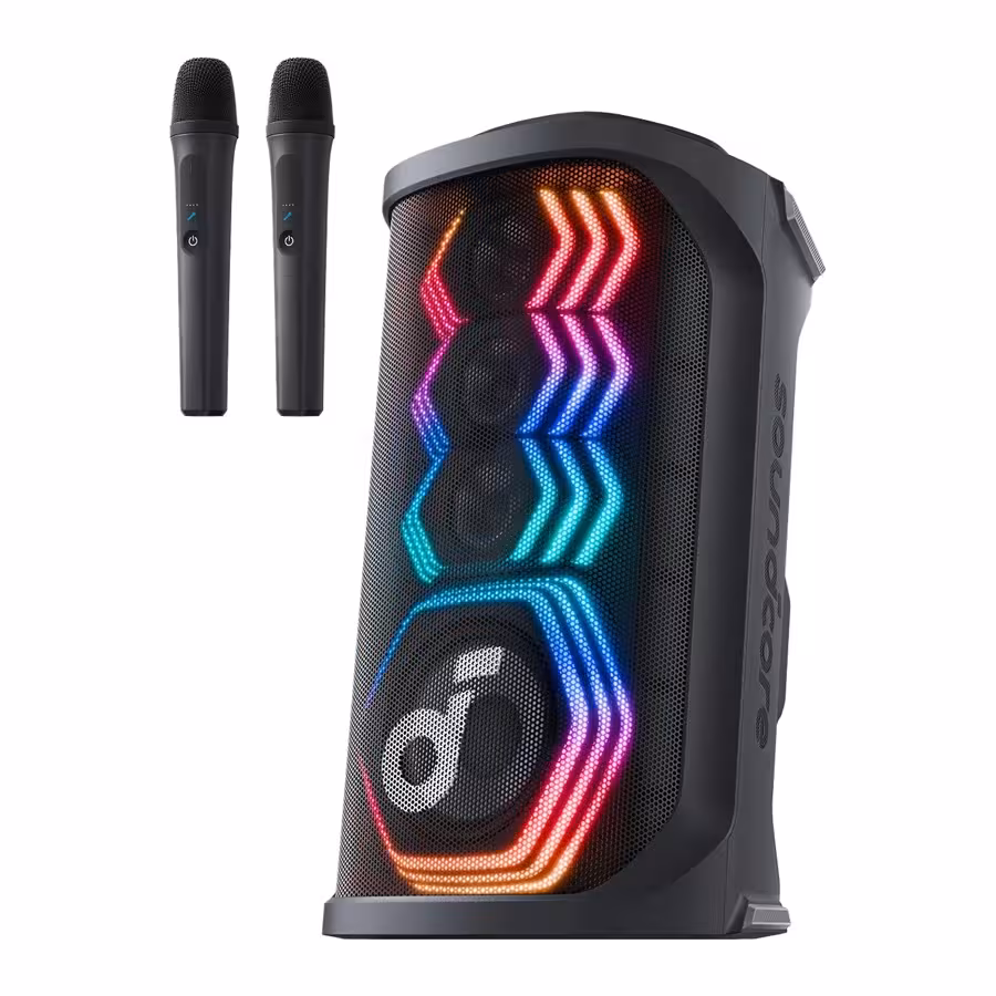 اسپیکر بلوتوثی قابل حمل انکر مدل Soundcore Rave 3S A31A3 به همراه میکروفون