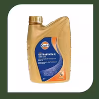 روغن موتور گالف 5W30 اولترا سینتتیک ایکس  ( ultra synth X ) یک 1 لیتری SN