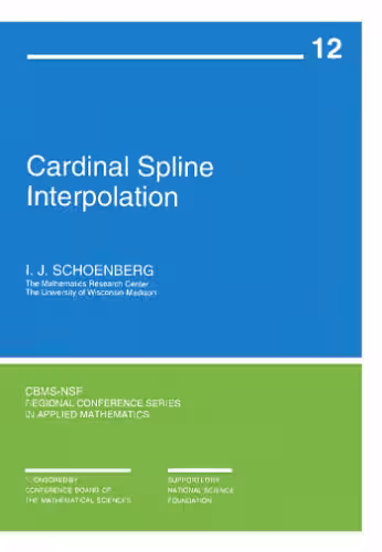 خرید و دانلود نسخه کامل کتاب Cardinal spline interpolation