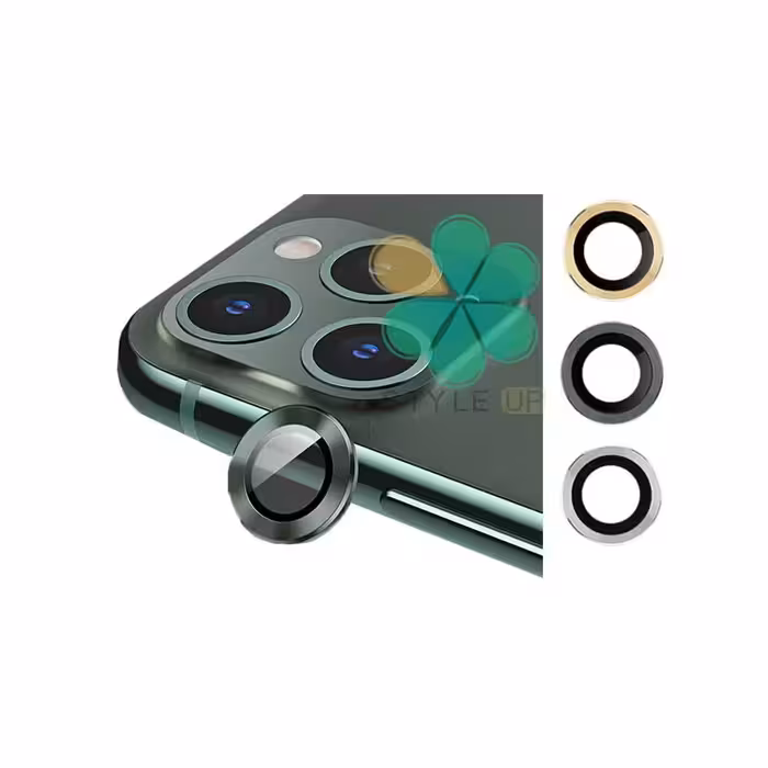 گلس محافظ لنز دوربین گوشی اپل آیفون Apple iPhone 12 Pro مدل دور فلزی
