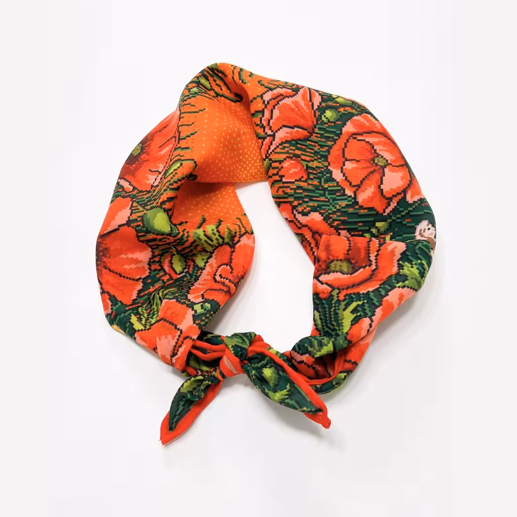 اسکارف لاله داغدار