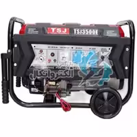موتور برق بنزینی 3 کیلو وات تی اس جی مدل TSJ 3500E استارتی ا موتور برق تی اس جی 3 کیلو وات بنزینی مدل TSJ 3500E استارتی
