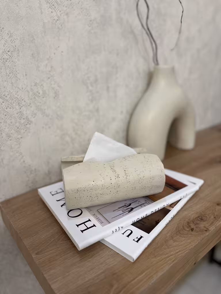 جعبه دستمال طرح سنگ