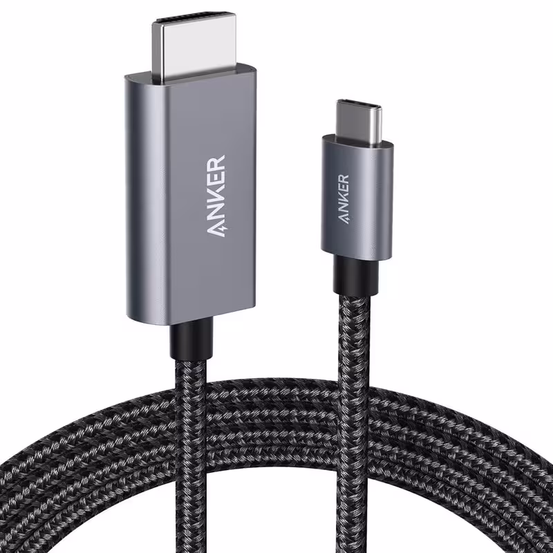 کابل تبدیل USB-C به HDMI 4K انکر مدل طول 1.8 متر
