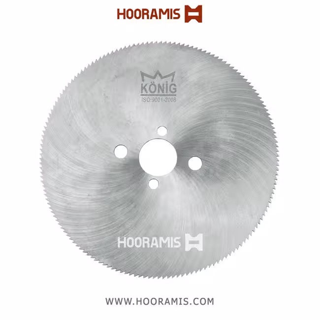 تیغ اره فولادی بزرگ 160 دندانه A شکل قطر 200 ضخامت 1.8 جهت برش زهوار  uPVC برند کونیگ Konig ترکیه | کدرفرنس CK-200-02 |