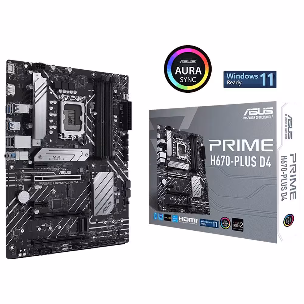 مادربرد ایسوس ASUS PRIME H670-PLUS D4