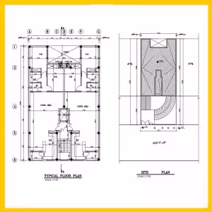 خرید و دانلود نقشه معماری 20*13.33 شمالی: پلان معماری 20*13.33 شمالی