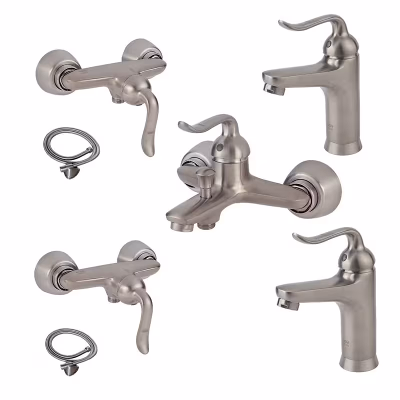 ست شیرآلات کسری مدل رابین مجموعه 7 عددی