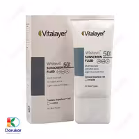 فلوئید ضد آفتاب ضد لک وایت ویت ویتالیر SPF50