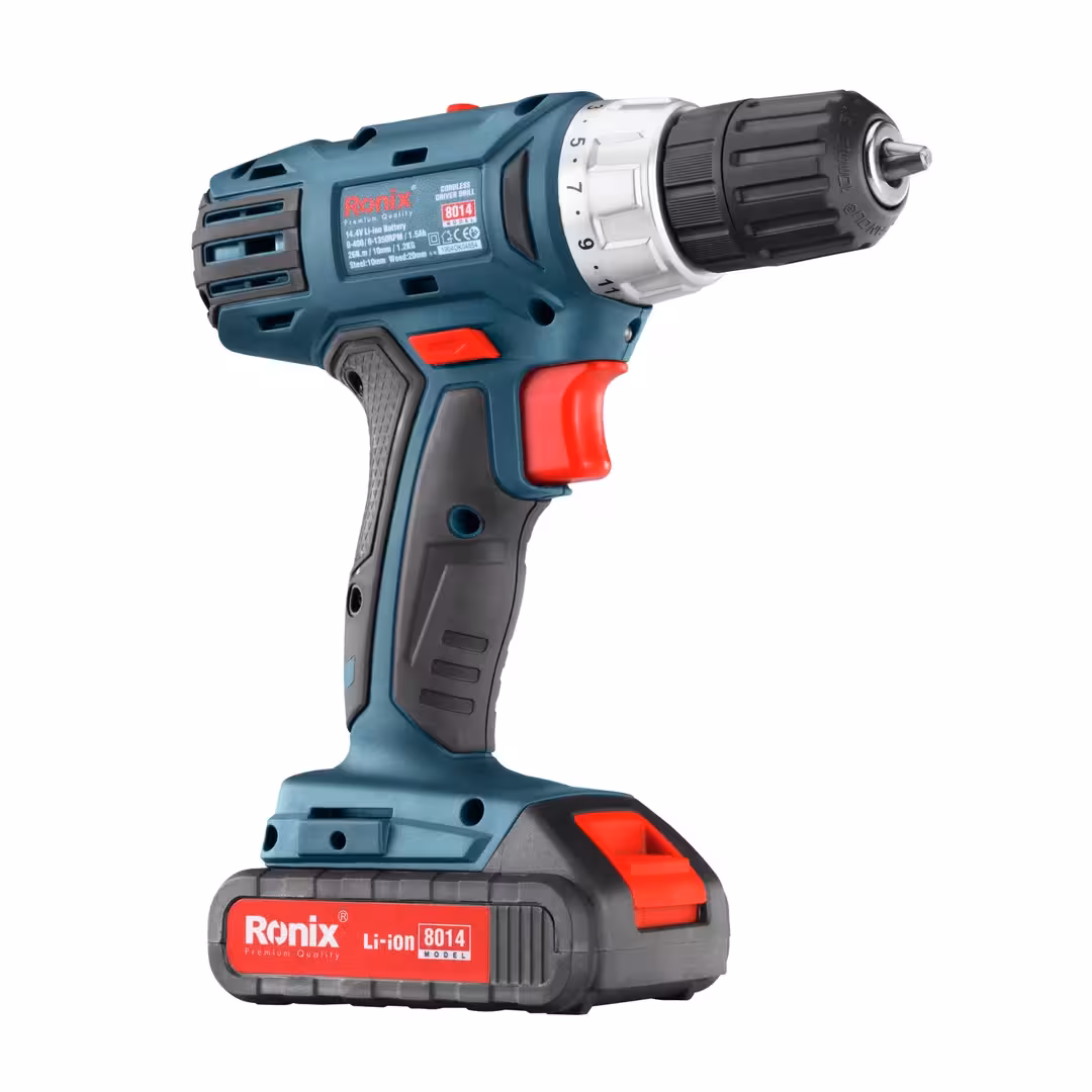دریل پیچ گوشتی شارژی 14 ولت – LiIon – با کیف BMC رونیکس مدل 8014