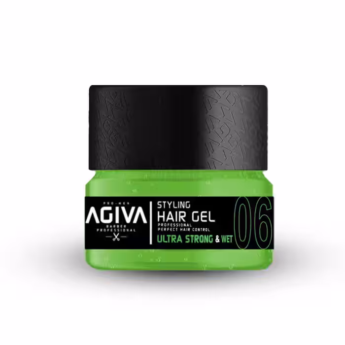 ژل مو آگیوا 06 سبز 700 میل