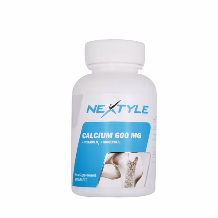 قرص کلسیم 600 میلی گرم نکستایل 60 عدد