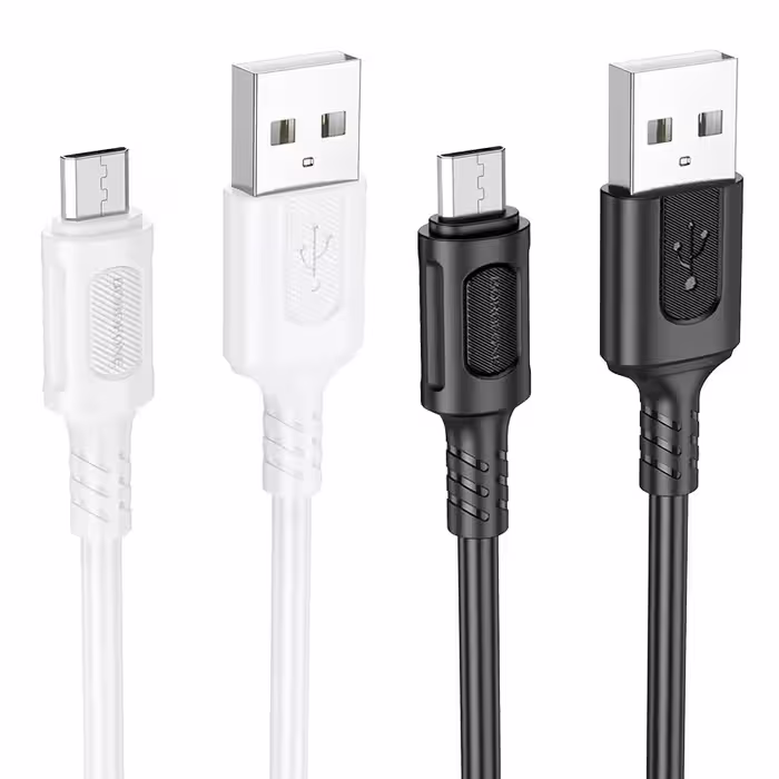 کابل شارژ USB-A به MICRO USB بروفون مدل BX111 طول 1 متر
