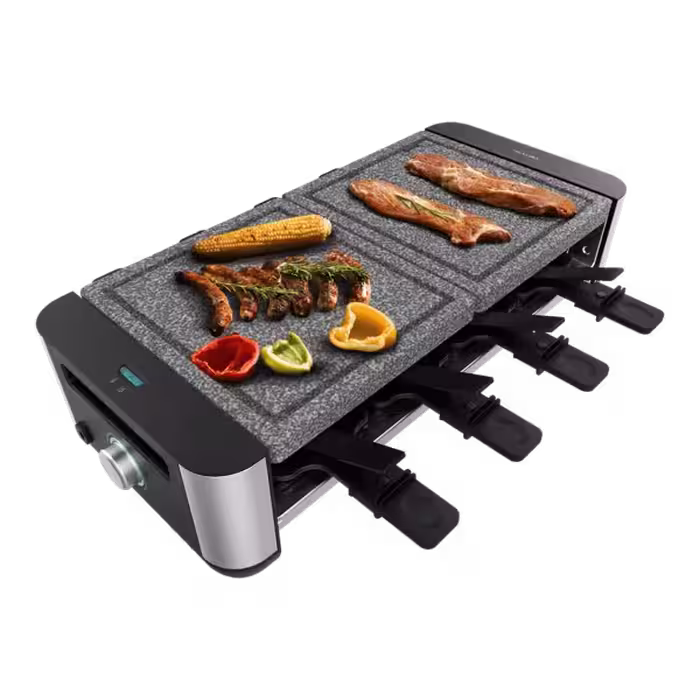 گریل و راکلت چندکاره سکوتک مدل Cheese&Grill 16000 Inox AllStone