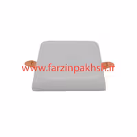 چراغ پنلی فول لایت فنر متحرک SMD توکار 24 وات مربع پارس شهاب مدل زنبق