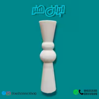 قالب شمع استوانه شیار دار دو دایره 20 سانت