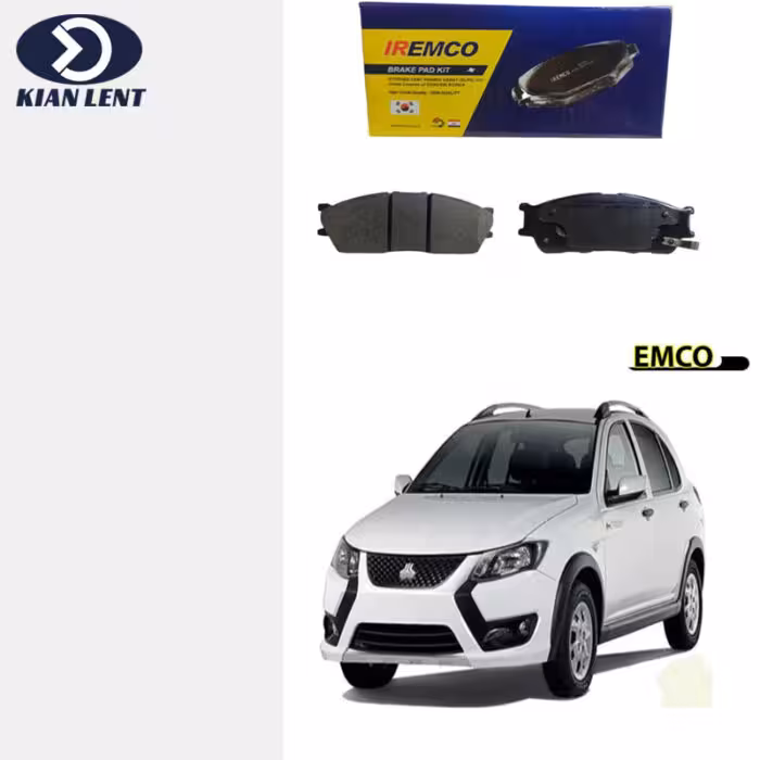 لنت ترمز جلو کوییک برند امکو(EMCO)