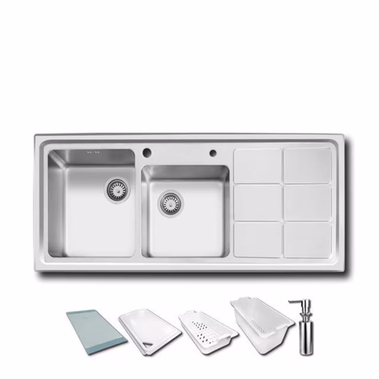 سینک توکار باکسی اخوان مدل 304