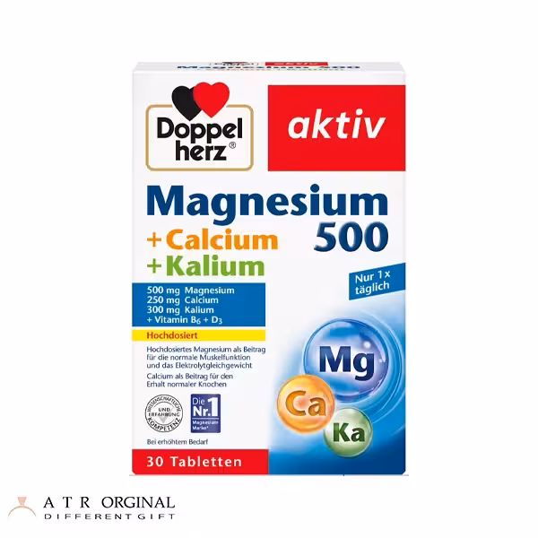 قرص منیزیم ، کلسیم و پتاسیم اکتیو دوپل هرز