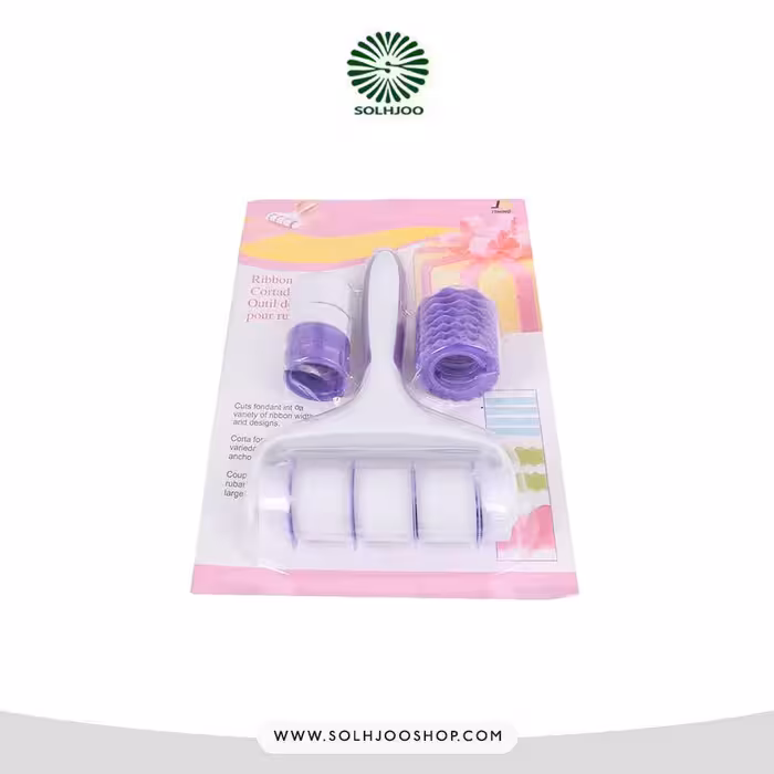 غلطک فوندانت پلاستیکی (ربان بر) 25 تکه